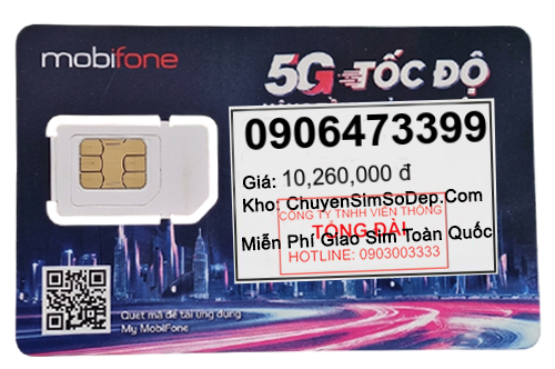 sim số 0906473399