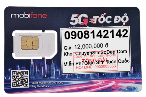 sim số 0908142142