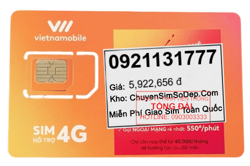 sim số 0921131777
