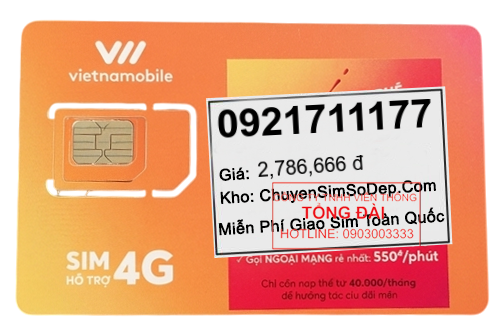 sim số 0921711177