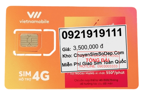 sim số 0921919111