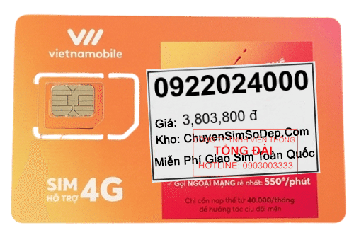 sim số 0922024000