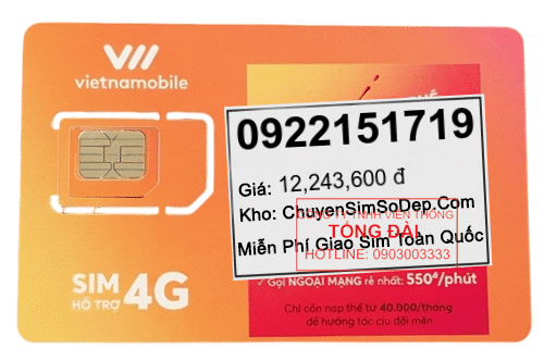 sim số 0922151719