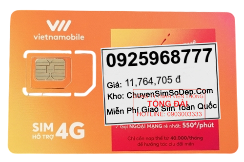 sim số 0925968777