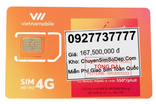 sim số 0927737777