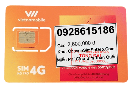 sim số 0928615186