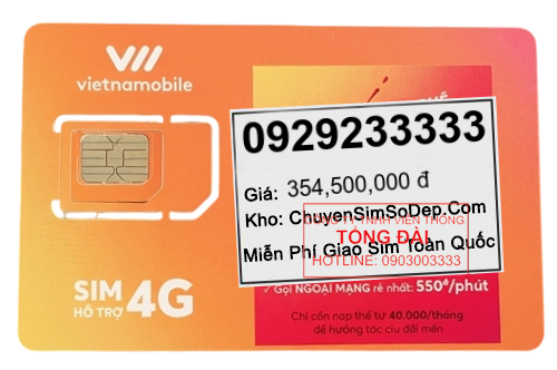 sim số 0929233333