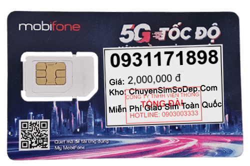sim số 0931171898