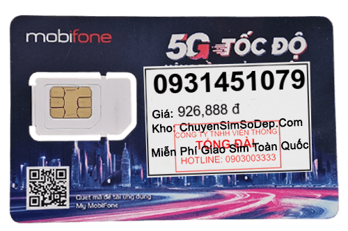 sim số 0931451079