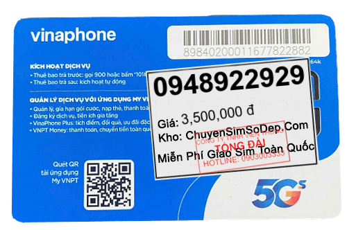 sim số 0948922929