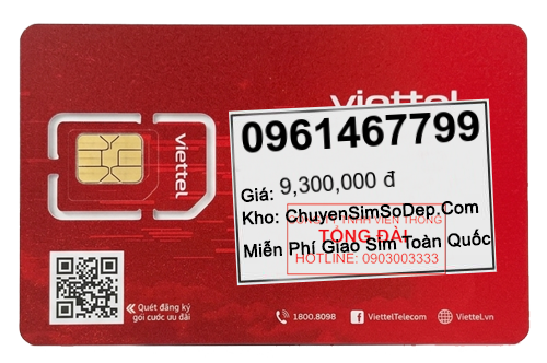 sim số 0961467799