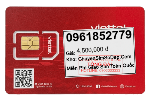 sim số 0961852779