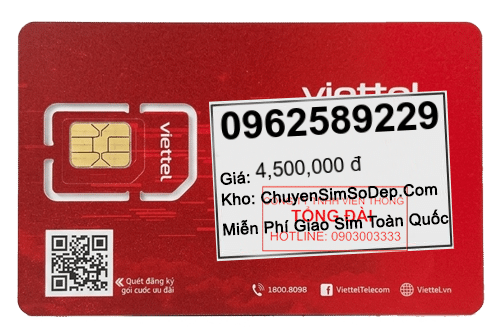 sim số 0962589229