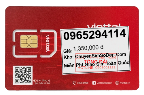 sim số 0965294114