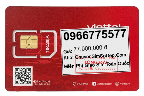 sim số 0966775577