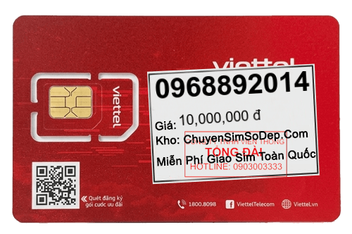 sim số 0968892014