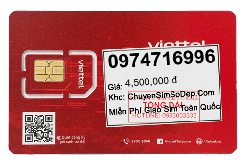 sim số 0974716996