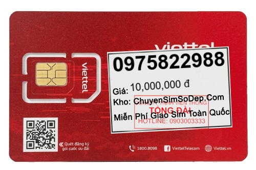 sim số 0975822988