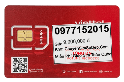 sim số 0977152015
