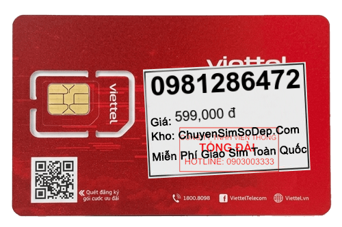 sim số 0981286472