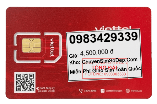 sim số 0983429339