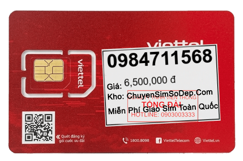 sim số 0984711568