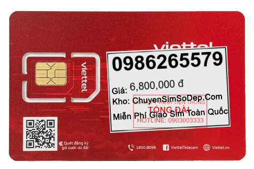 sim số 0986265579