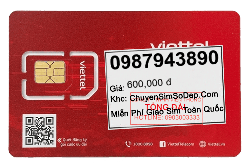 sim số 0987943890
