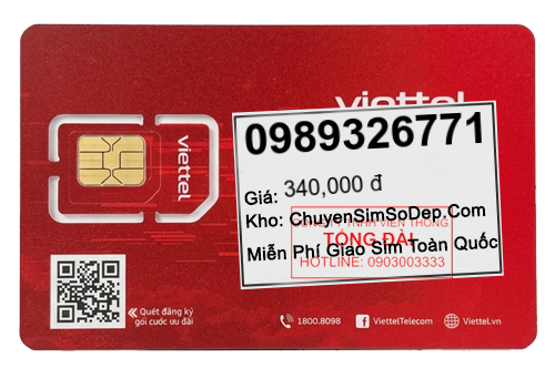 sim số 0989326771