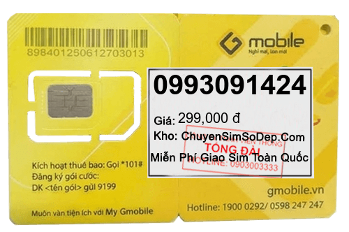 sim số 0993091424