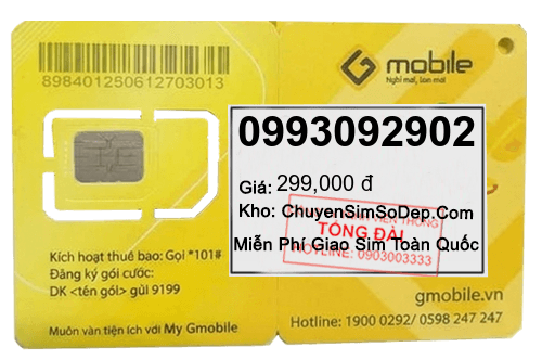 sim số 0993092902