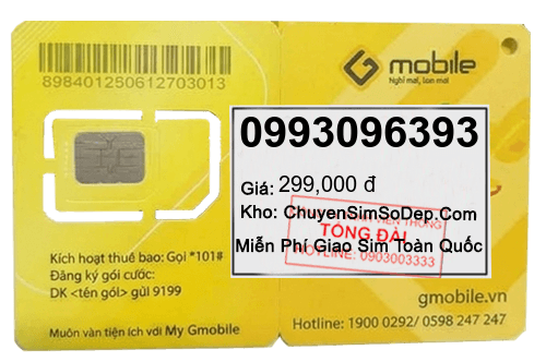 sim số 0993096393