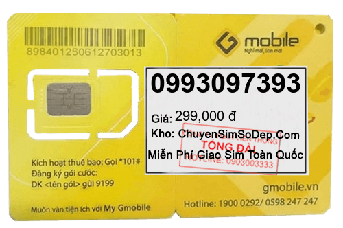 sim số 0993097393