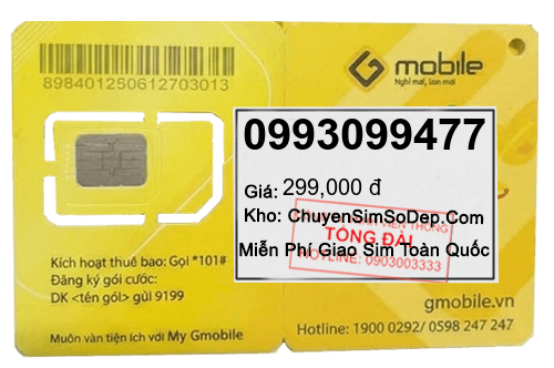 sim số 0993099477