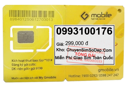 sim số 0993100176