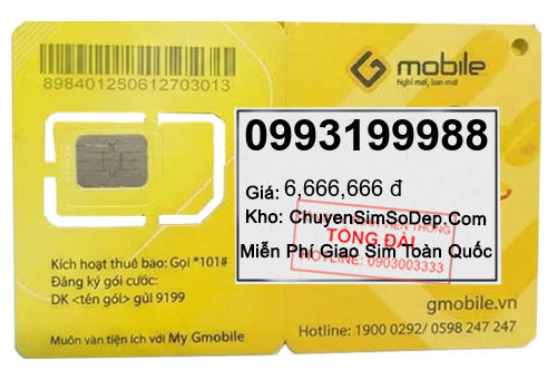 sim số 0993199988