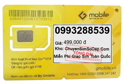 sim số 0993288539