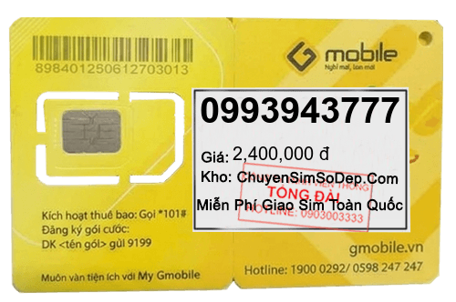 sim số 0993943777
