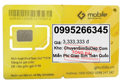 sim số 0995266345