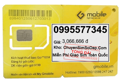 sim số 0995577345