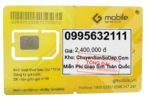 sim số 0995632111