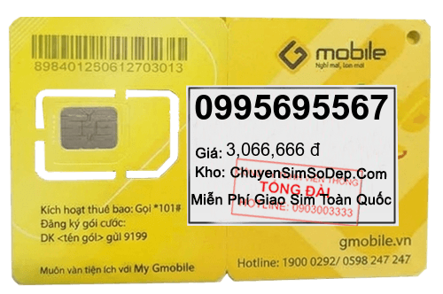 sim số 0995695567