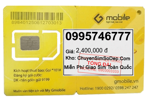 sim số 0995746777