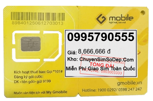 sim số 0995790555