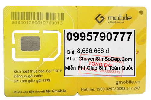 sim số 0995790777