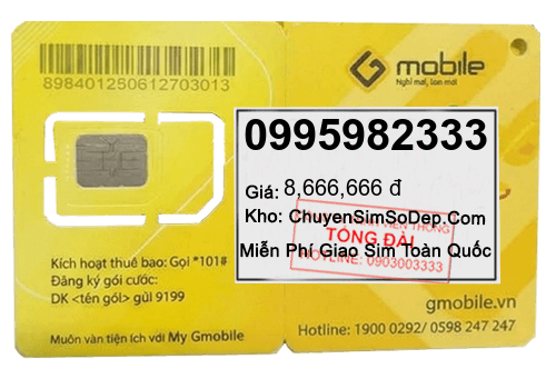 sim số 0995982333