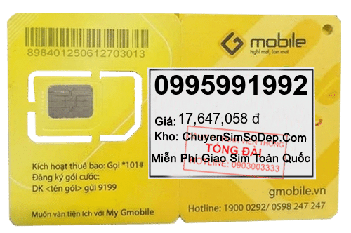 sim số 0995991992