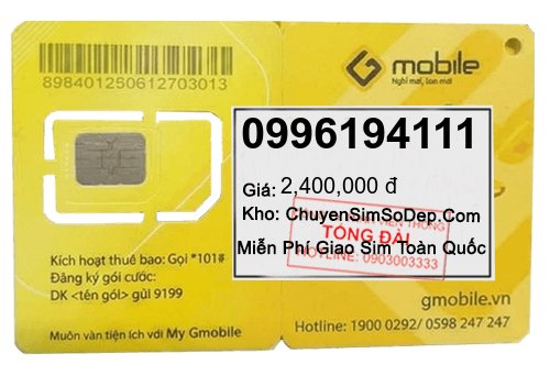sim số 0996194111