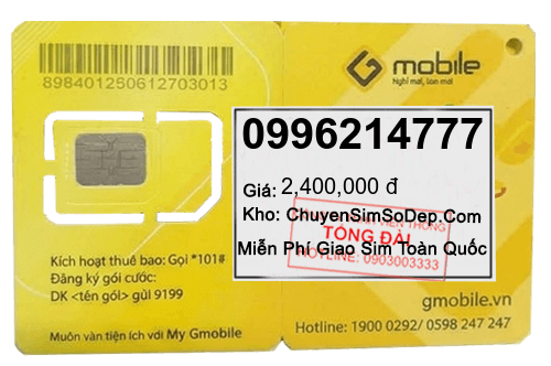 sim số 0996214777