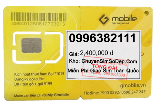 sim số 0996382111